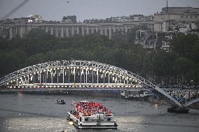 (PARIS2024) FRANCE-PARIS-OLY-OPENING CEREMONY