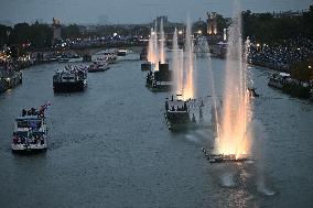 (PARIS2024) FRANCE-PARIS-OLY-OPENING CEREMONY