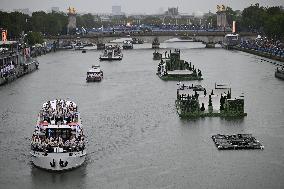 (PARIS2024) FRANCE-PARIS-OLY-OPENING CEREMONY