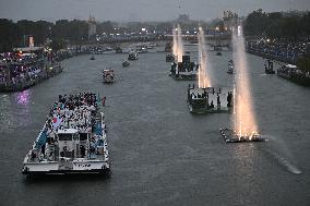 (PARIS2024) FRANCE-PARIS-OLY-OPENING CEREMONY