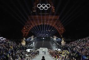 (PARIS2024) FRANCE-PARIS-OLY-OPENING CEREMONY