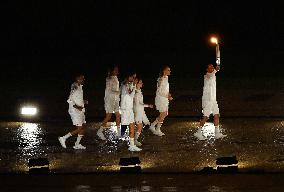 (PARIS2024) FRANCE-PARIS-OLY-OPENING CEREMONY