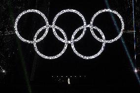 Paris 2024 - Celine Dion Sings At Opening Ceremony