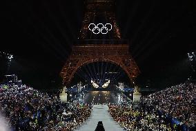 (PARIS2024) FRANCE-PARIS-OLY-OPENING CEREMONY