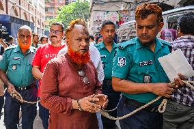 Protesters Arrested In Dhaka, Bangladesh