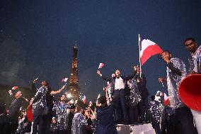 (PARIS2024) FRANCE-PARIS-OLY-OPENING CEREMONY