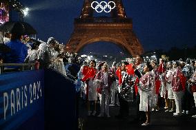 (PARIS2024) FRANCE-PARIS-OLY-OPENING CEREMONY