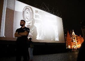 Protest During The Screening Of The Film Green Border In Wroclaw