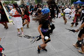 699th Anniversary Of The Founding Of Mexico-Tenochtitlan