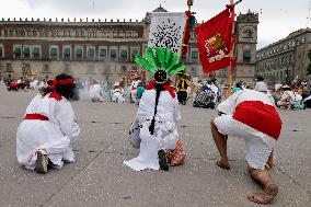 699th Anniversary Of The Founding Of Mexico-Tenochtitlan