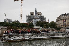 (PARIS2024) FRANCE-PARIS-OLY-OPENING CEREMONY