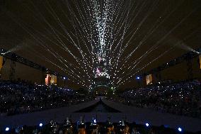 (PARIS2024) FRANCE-PARIS-OLY-OPENING CEREMONY
