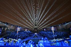 (PARIS2024) FRANCE-PARIS-OLY-OPENING CEREMONY