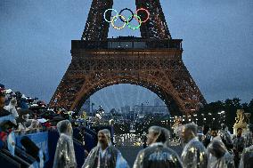 (PARIS2024) FRANCE-PARIS-OLY-OPENING CEREMONY