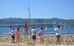 CROATIA-KOMARNA-PELJESAC BRIDGE-2ND ANNIVERSARY