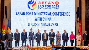 LAOS-VIENTIANE-ASEAN-CHINA FOREIGN MINISTERS' MEETING