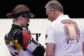 (PARIS2024)FRANCE-CHATEAUROUX-SHOOTING-10M AIR RIFLE MIXED TEAM-BRONZE MEDAL MATCH