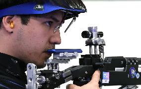 (PARIS2024)FRANCE-CHATEAUROUX-SHOOTING-10M AIR RIFLE MIXED TEAM-BRONZE MEDAL MATCH