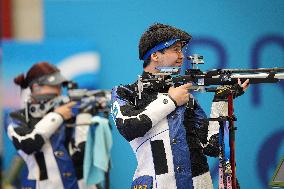 (PARIS2024)FRANCE-CHATEAUROUX-SHOOTING-10M AIR RIFLE MIXED TEAM-BRONZE MEDAL MATCH