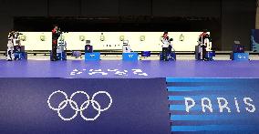 (PARIS2024)FRANCE-CHATEAUROUX-SHOOTING-10M AIR RIFLE MIXED TEAM-GOLD MEDAL MATCH