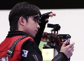 (PARIS2024)FRANCE-CHATEAUROUX-SHOOTING-10M AIR RIFLE MIXED TEAM-GOLD MEDAL MATCH