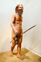 Reconstructed model of Minatogawa man