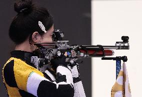 Paris 2024 - Lihao Sheng And Yuting Huang Win 10M Air Rifle Mixed Team Gold Medal