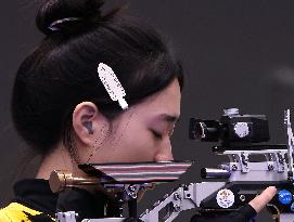 Paris 2024 - Lihao Sheng And Yuting Huang Win 10M Air Rifle Mixed Team Gold Medal