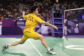 (PARIS2024)FRANCE-PARIS-BADMINTON-MEN'S SINGLES