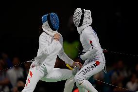 (PARIS2024)FRANCE-PARIS-WOMEN-FENCING-EPEE INDIVIDUAL