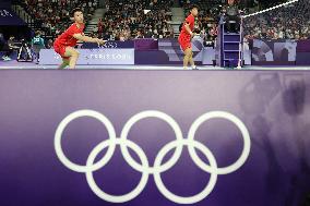 (PARIS2024)FRANCE-PARIS-BADMINTON-MIXED DOUBLES