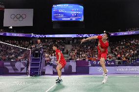 (PARIS2024)FRANCE-PARIS-BADMINTON-MIXED DOUBLES