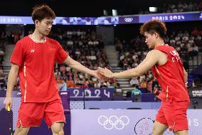 (PARIS2024)FRANCE-PARIS-BADMINTON-MEN'S DOUBLES