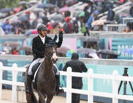 (PARIS2024)FRANCE-VERSAILLES-EQUESTRIAN-EVENTING INDIVIDUAL DRESSAGE