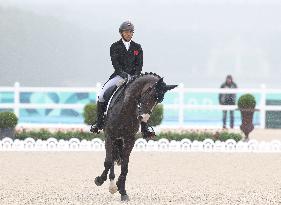 (PARIS2024)FRANCE-VERSAILLES-EQUESTRIAN-EVENTING INDIVIDUAL DRESSAGE