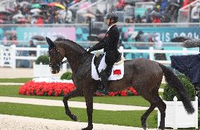 (PARIS2024)FRANCE-VERSAILLES-EQUESTRIAN-EVENTING INDIVIDUAL DRESSAGE