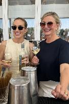 Cameron Diaz Serves Her Avaline Wines At SiSi Restaurant - NY