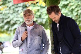 Paris 2024 - Olympic Chaudron Public Presentation At Tuileries Garden