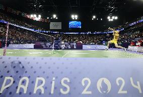 (PARIS2024)FRANCE-PARIS-BADMINTON-MEN'S SINGLES