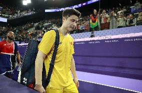 (PARIS2024)FRANCE-PARIS-BADMINTON-MEN'S SINGLES