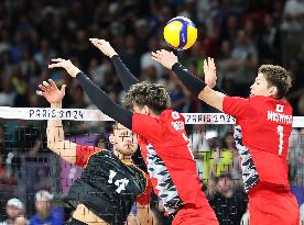 (PARIS2024)FRANCE-PARIS-VOLLEYBALL-MEN'S PRELIMINARY ROUND