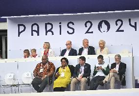 Paris 2024 - Monaco Royals At Rugby Sevens Semi-Final France v South Africa