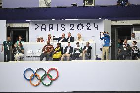 Paris 2024 - Monaco Royals At Rugby Sevens Semi-Final France v South Africa