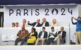 Paris 2024 - Monaco Royals At Rugby Sevens Semi-Final France v South Africa