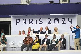 Paris 2024 - Monaco Royals At Rugby Sevens Semi-Final France v South Africa