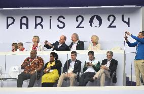 Paris 2024 - Monaco Royals At Rugby Sevens Semi-Final France v South Africa