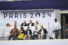 Paris 2024 - Monaco Royals At Rugby Sevens Semi-Final France v South Africa