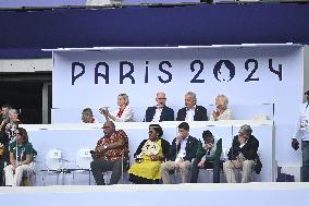 Paris 2024 - Monaco Royals At Rugby Sevens Semi-Final France v South Africa