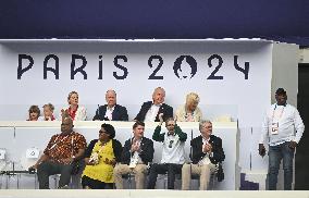 Paris 2024 - Monaco Royals At Rugby Sevens Semi-Final France v South Africa