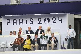 Paris 2024 - Monaco Royals At Rugby Sevens Semi-Final France v South Africa